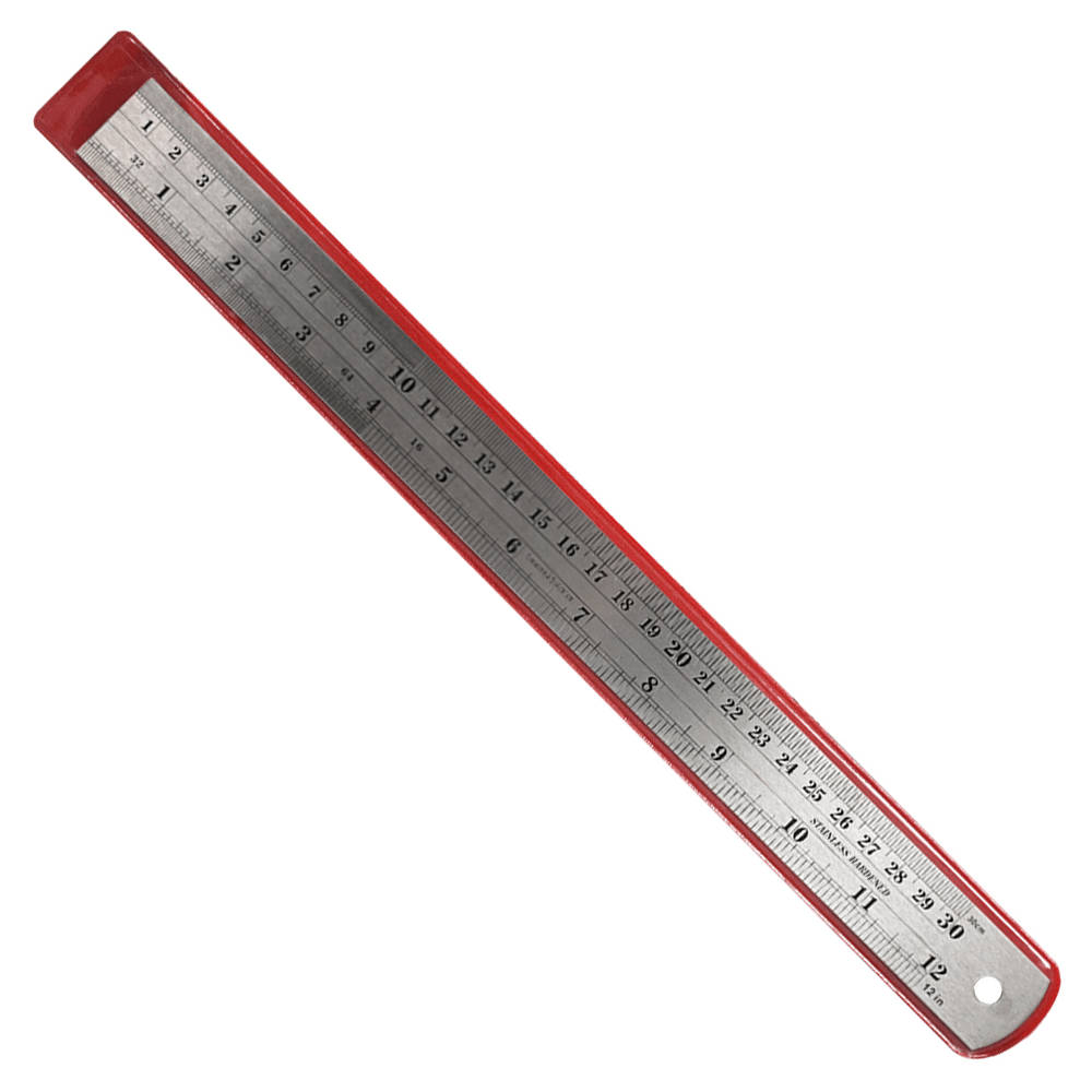 Regla Metalica  30 Cm  Murano