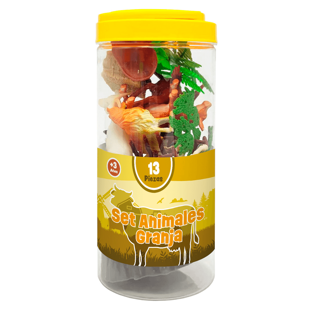 Set Granja 13 Piezas Tubo Nobel Toys