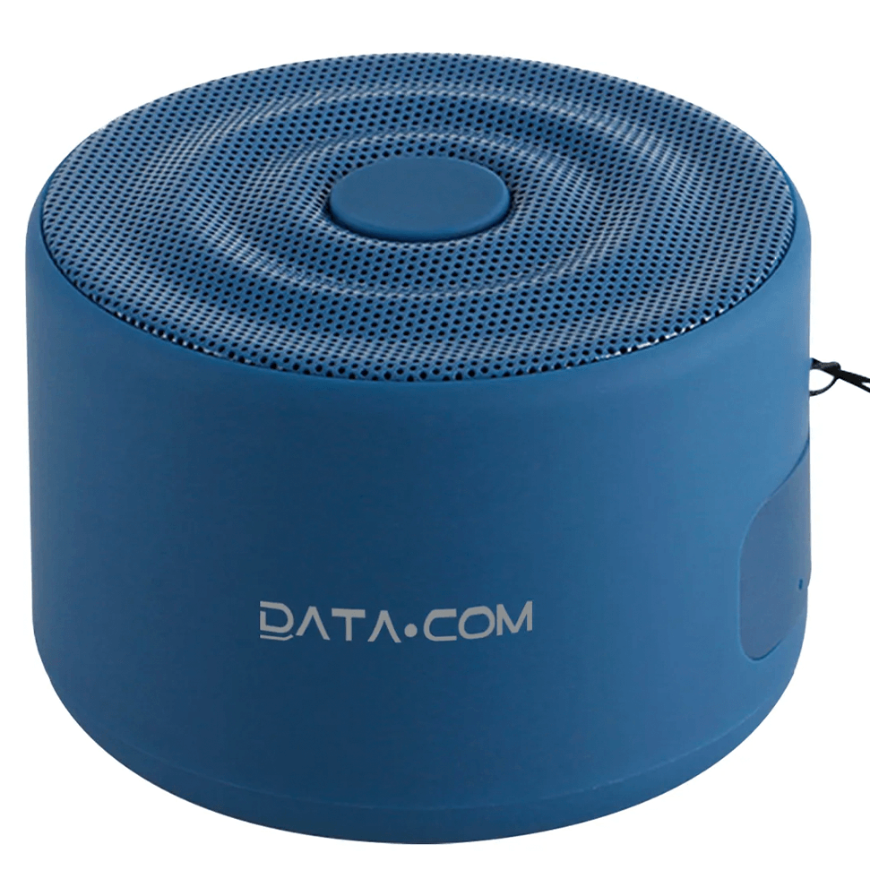 Parlante Redondo Mini Azul Datacom