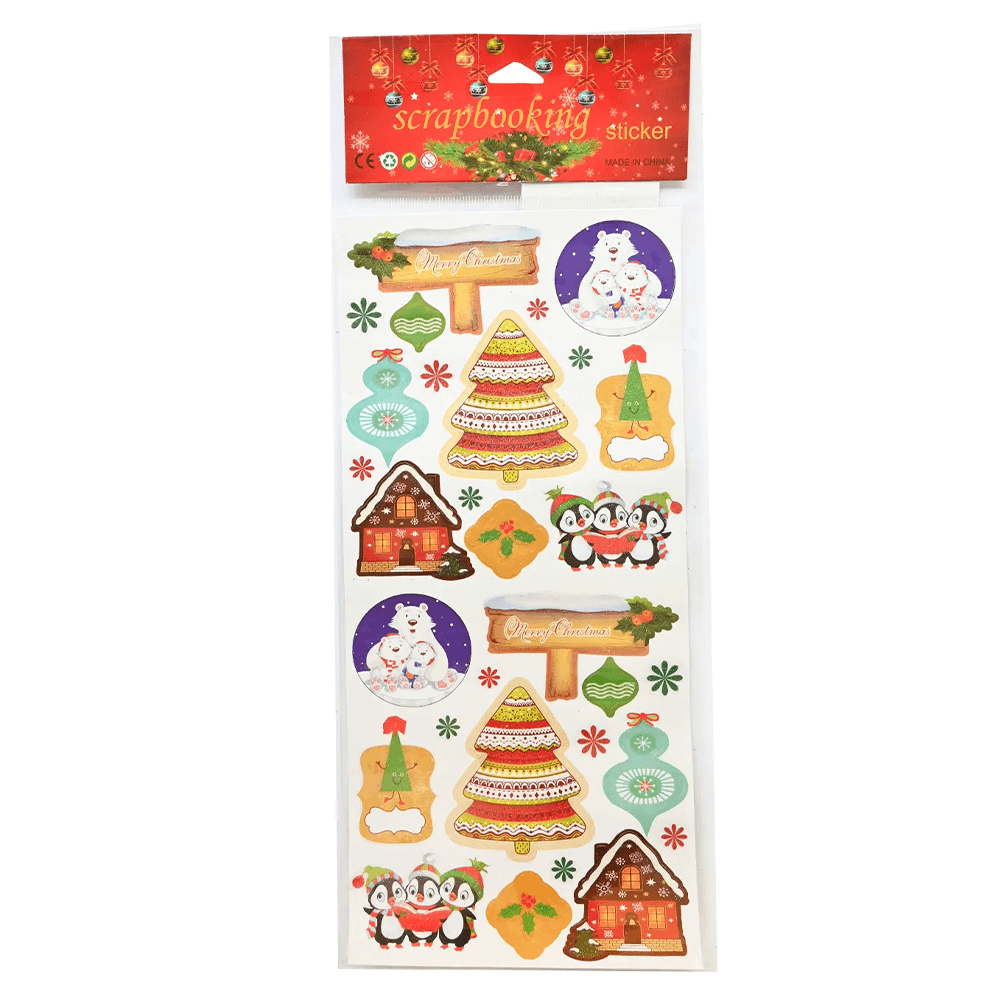 Etiquetas Navideñas Stickers  Big Party