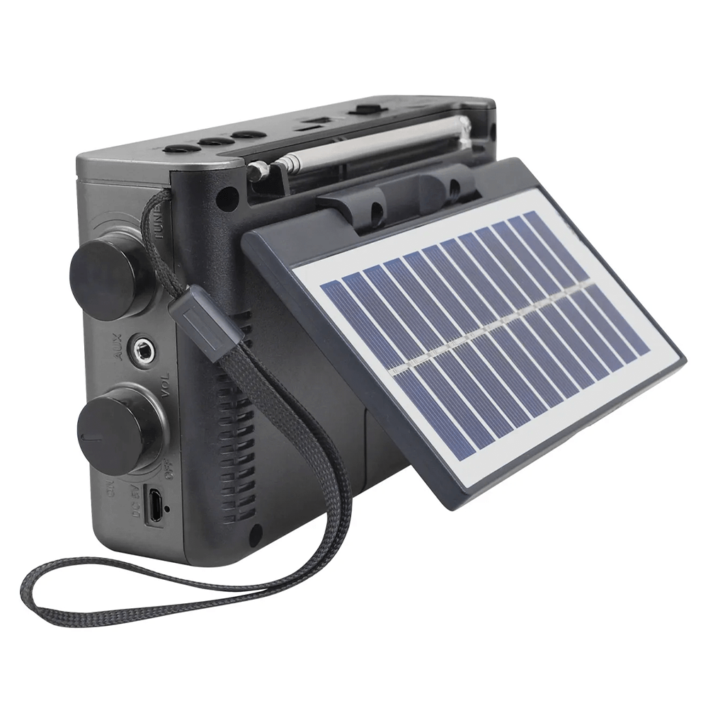 Radio Retro Solar Sunshine-Light Gray Mlab