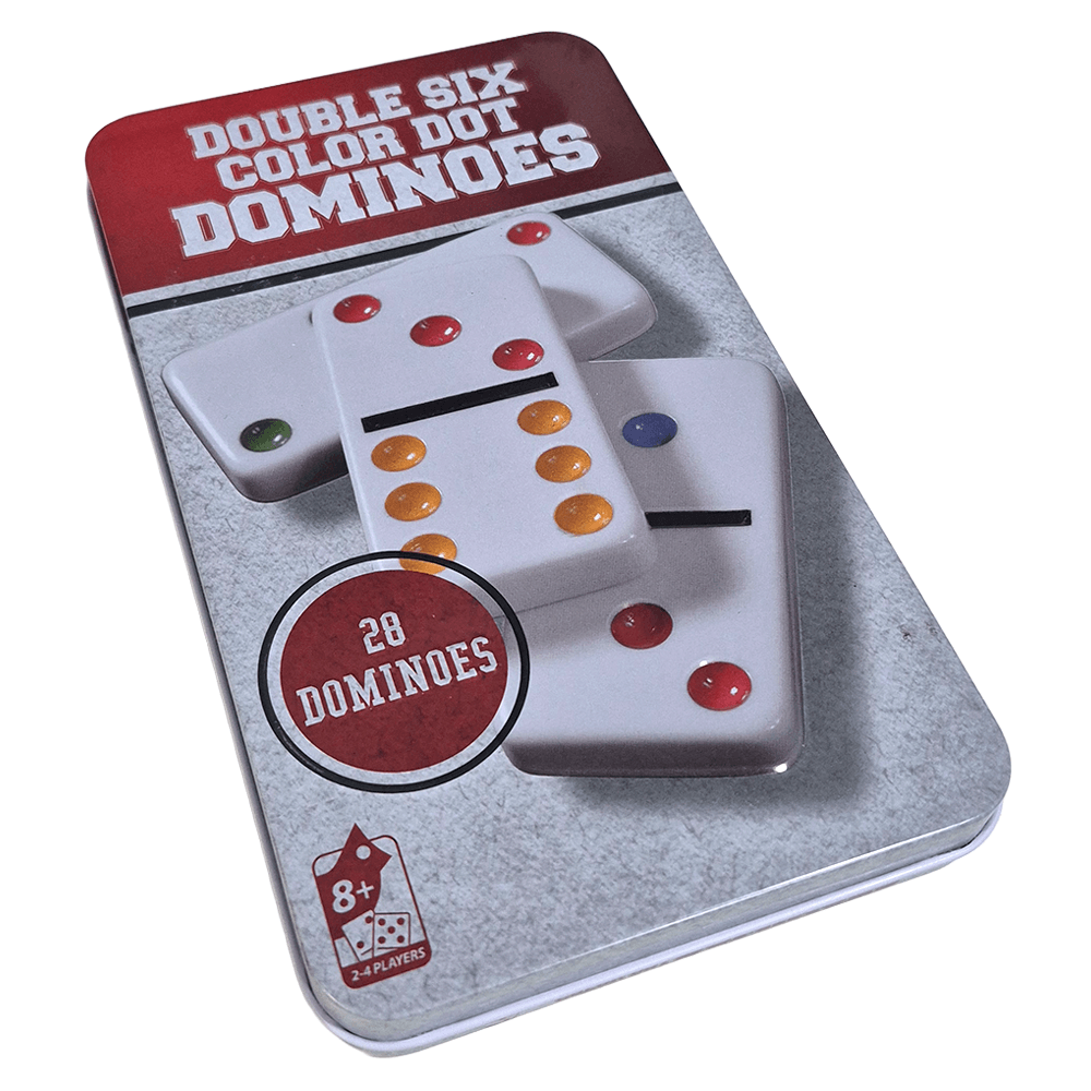 Domino 28 Piezas Caja Metalica Nobel Toys