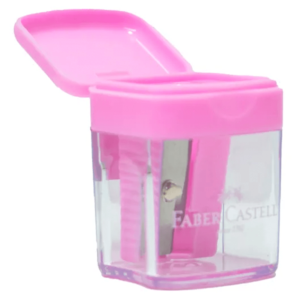 Sacapuntas Mini Box Con Deposito Faber Castell