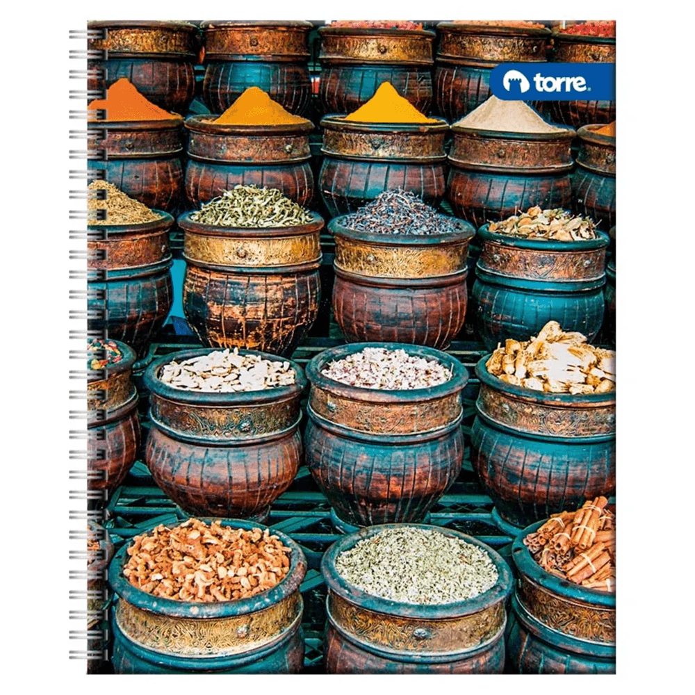 Cuaderno Universitario Clasico Diseño  100 Hojas 7 Mm Torre