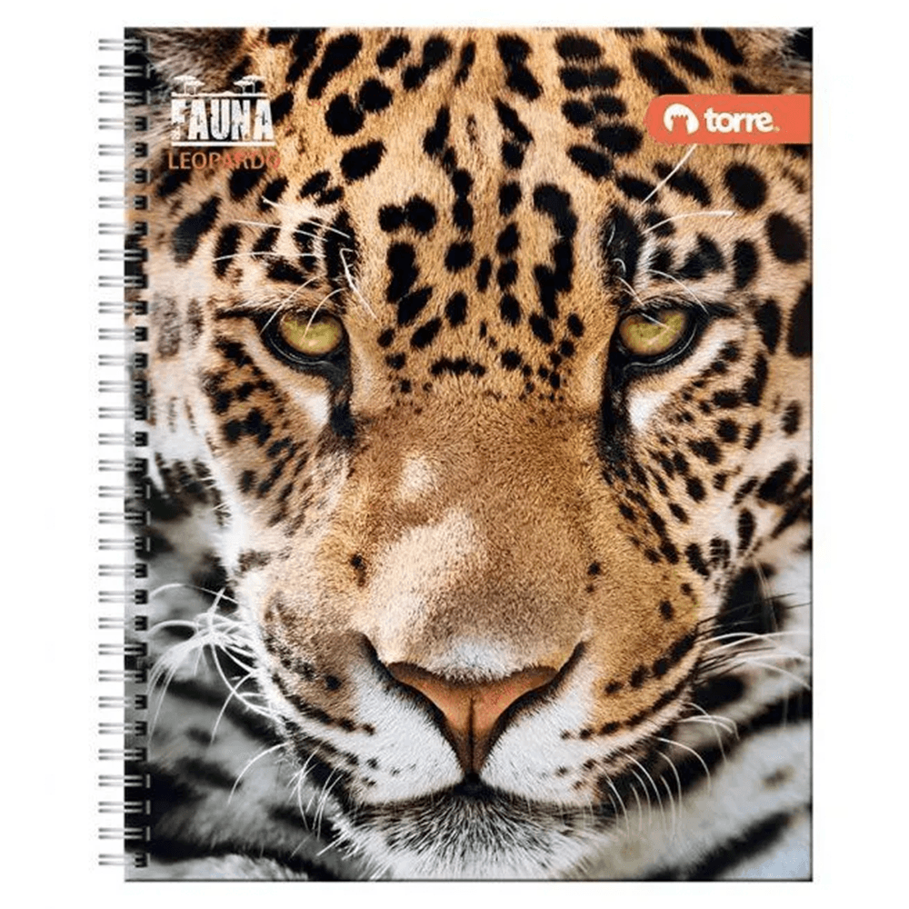Cuaderno Universitario Clasico Fauna  100 Hojas 7 Mm Torre
