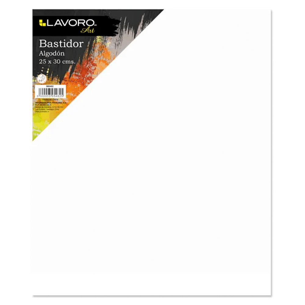 Bastidor Algodon 25 x 30 Cm Lavoro