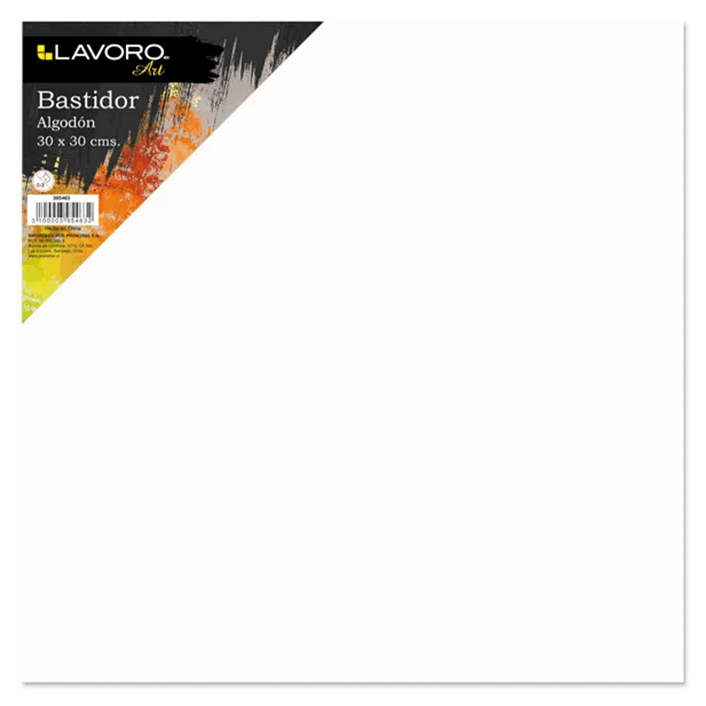 Bastidor Algodon 30 x 30 Cm Lavoro