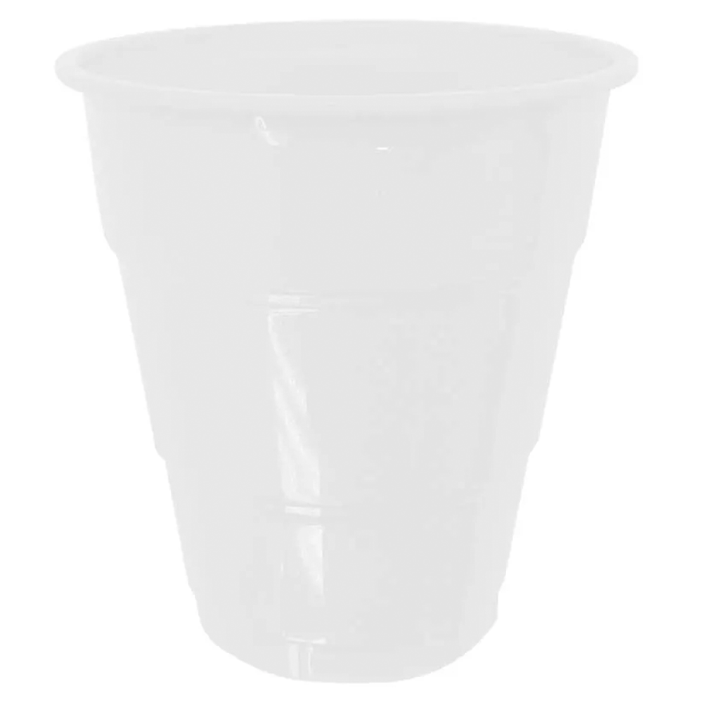 Vasos Plasticos Color Blanco 210 Cc 10 Unidades Big Party