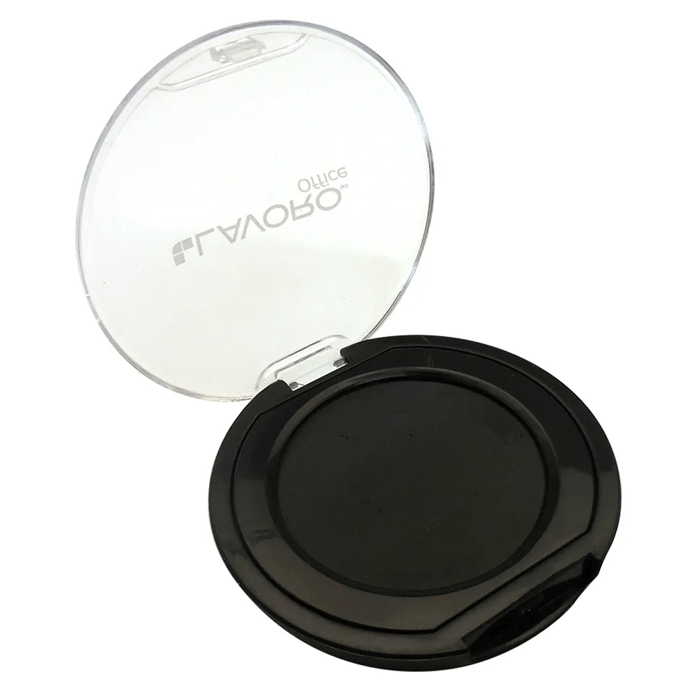 Tampon Dactilar Negro Ceramica Lavoro