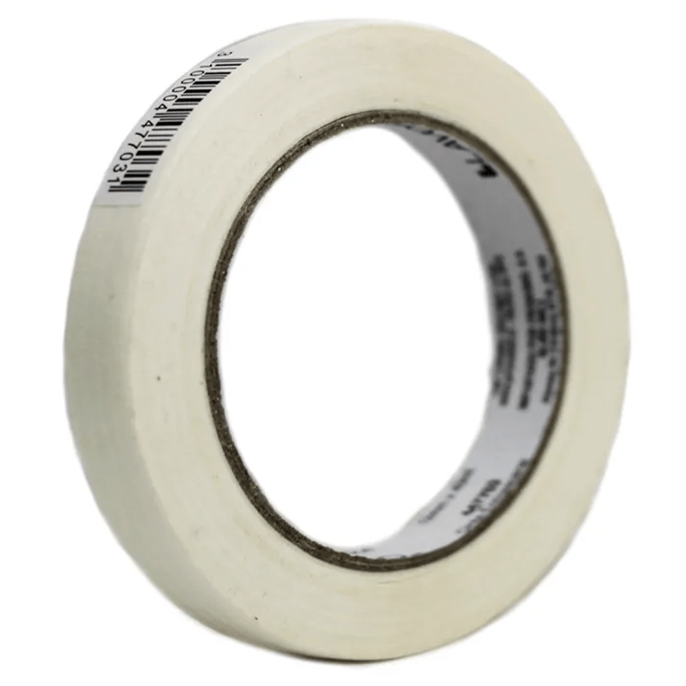 Cinta Enmascarar 12 Mm x 40 Mt Color Crema Lavoro