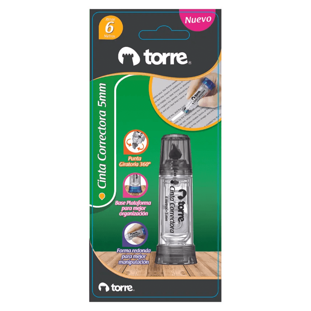 Blister Cinta Correctora Torre