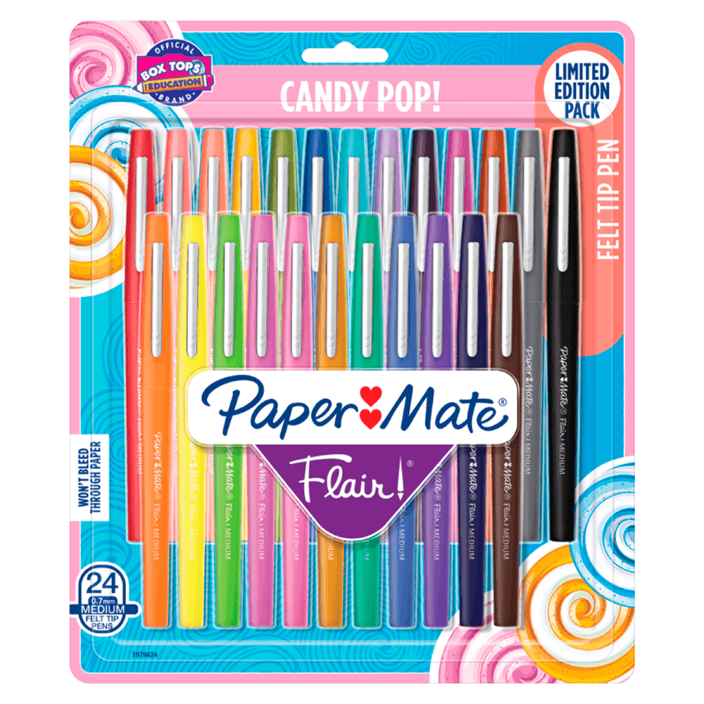 Boligrafo Flair Candy Pop 24 Unidades Paper Mate