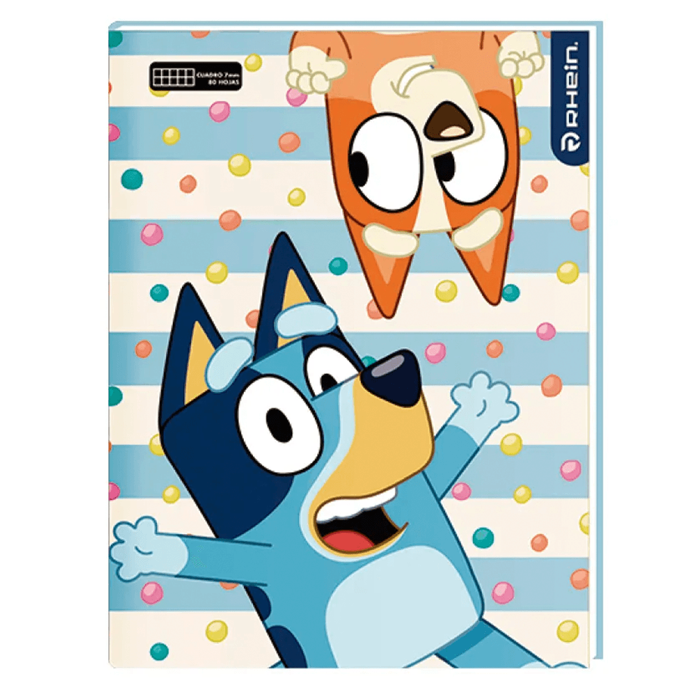 Cuaderno College Bluey 80 Hojas 70Gr 7 Mm Rhein