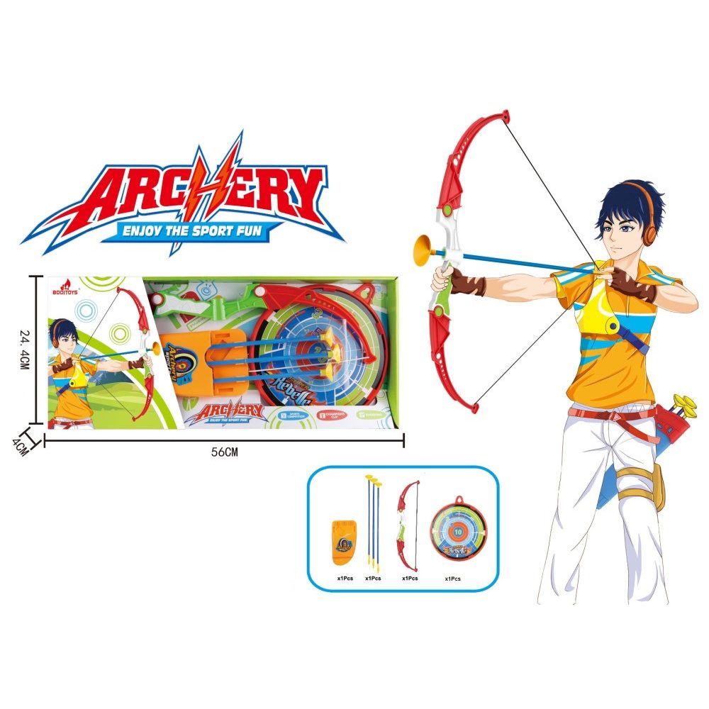 Set Arco Y Flecha 56 x 24 Cms Nobel Toys