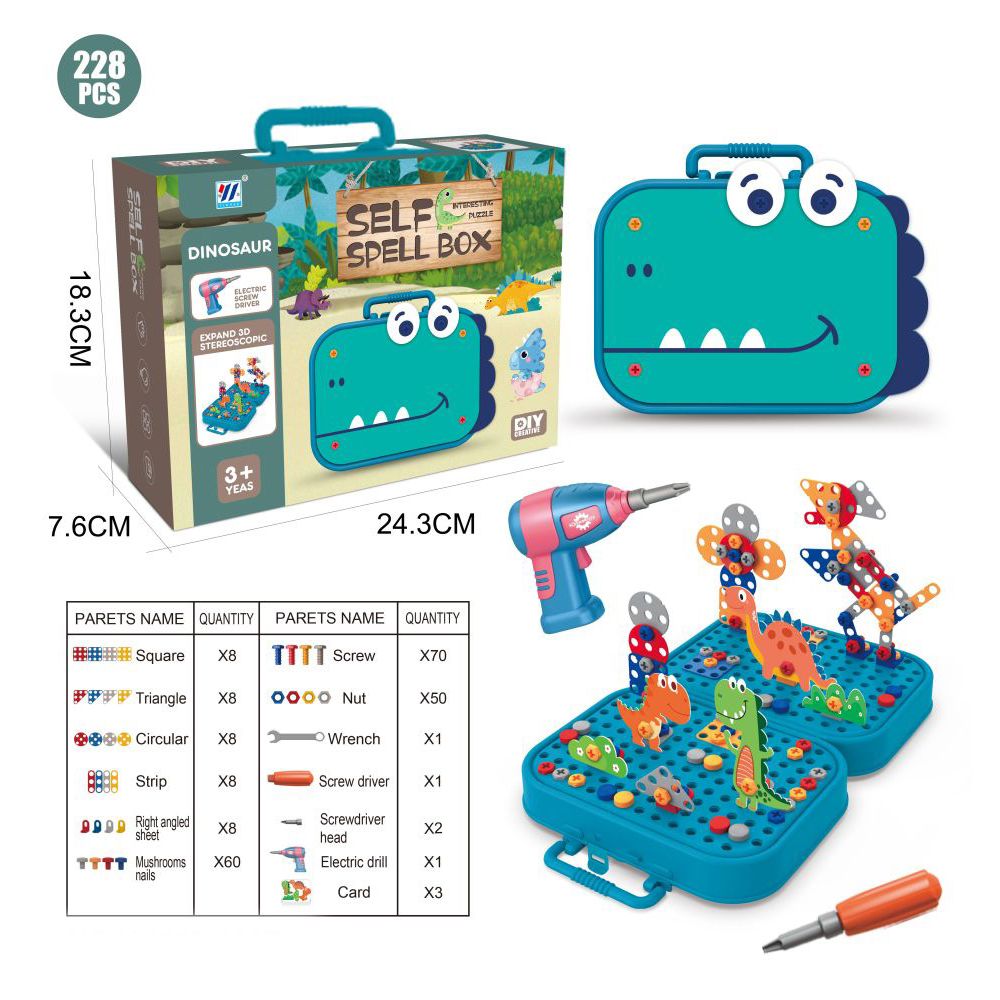 Set Armables 3D 25 x 19 Cms Nobel Toys