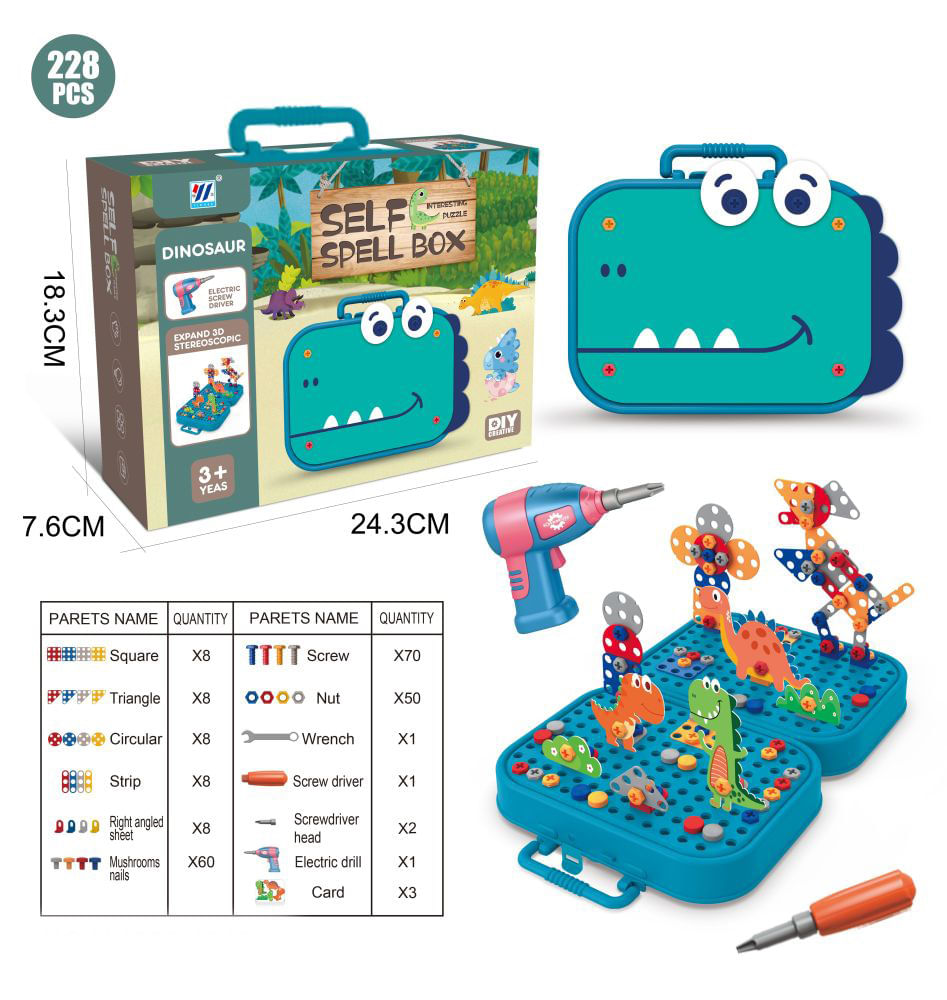 Set Armables 3D 25 x 19 Cms Nobel Toys