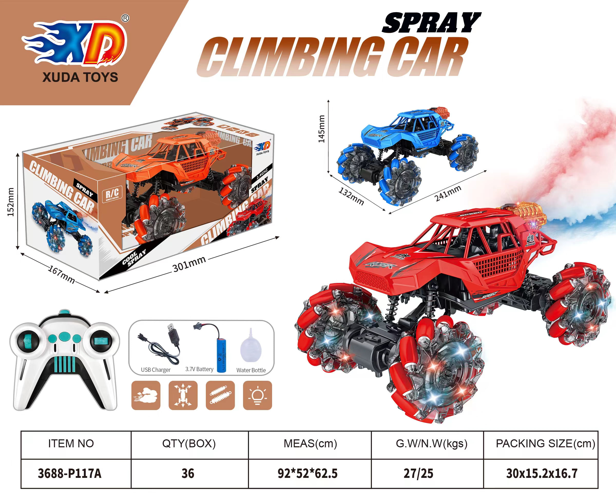 Rueda De Coche Rc Con Acrobacia Nobel Toys