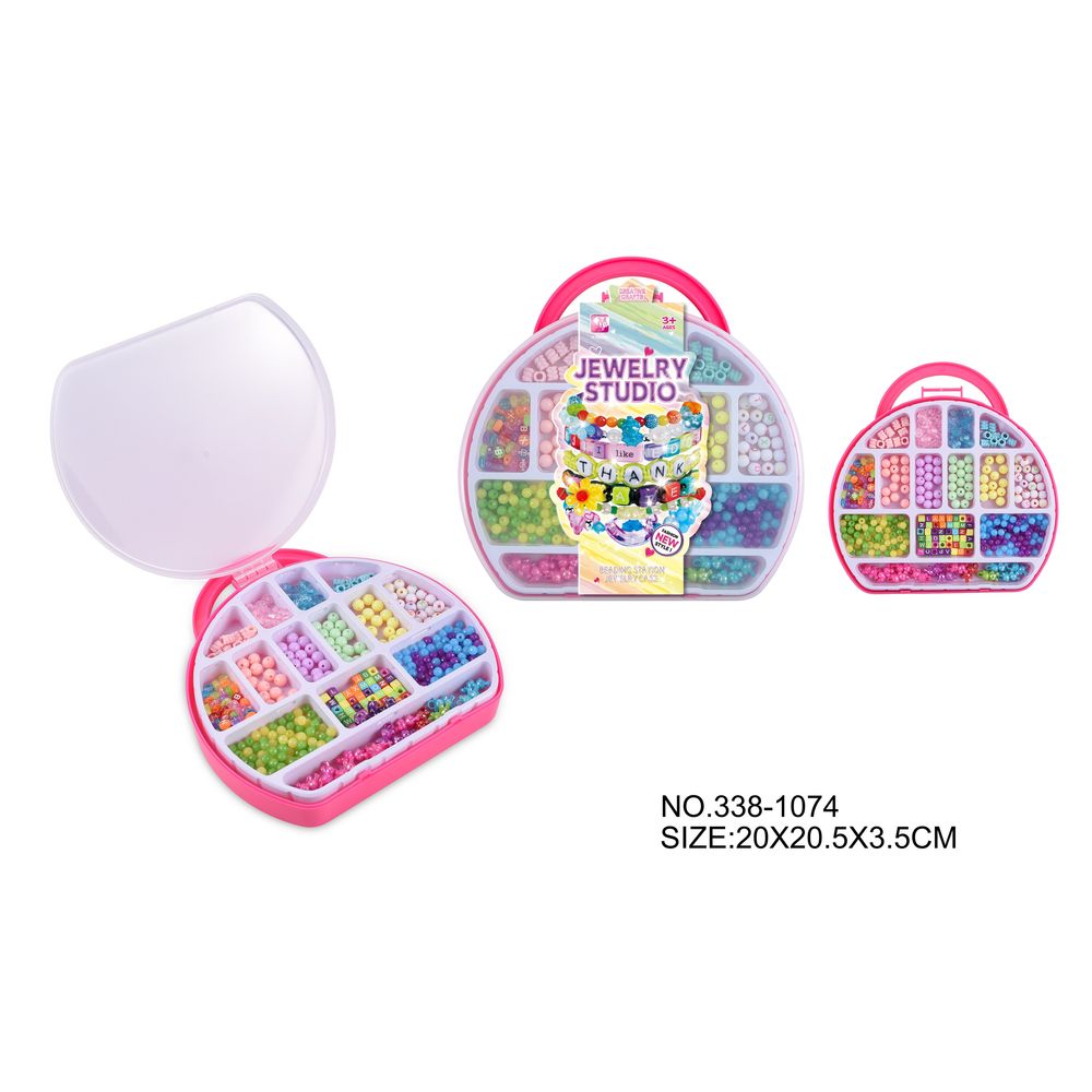 Caja De Mostacillas 20 x 20 Cms Nobel Toys