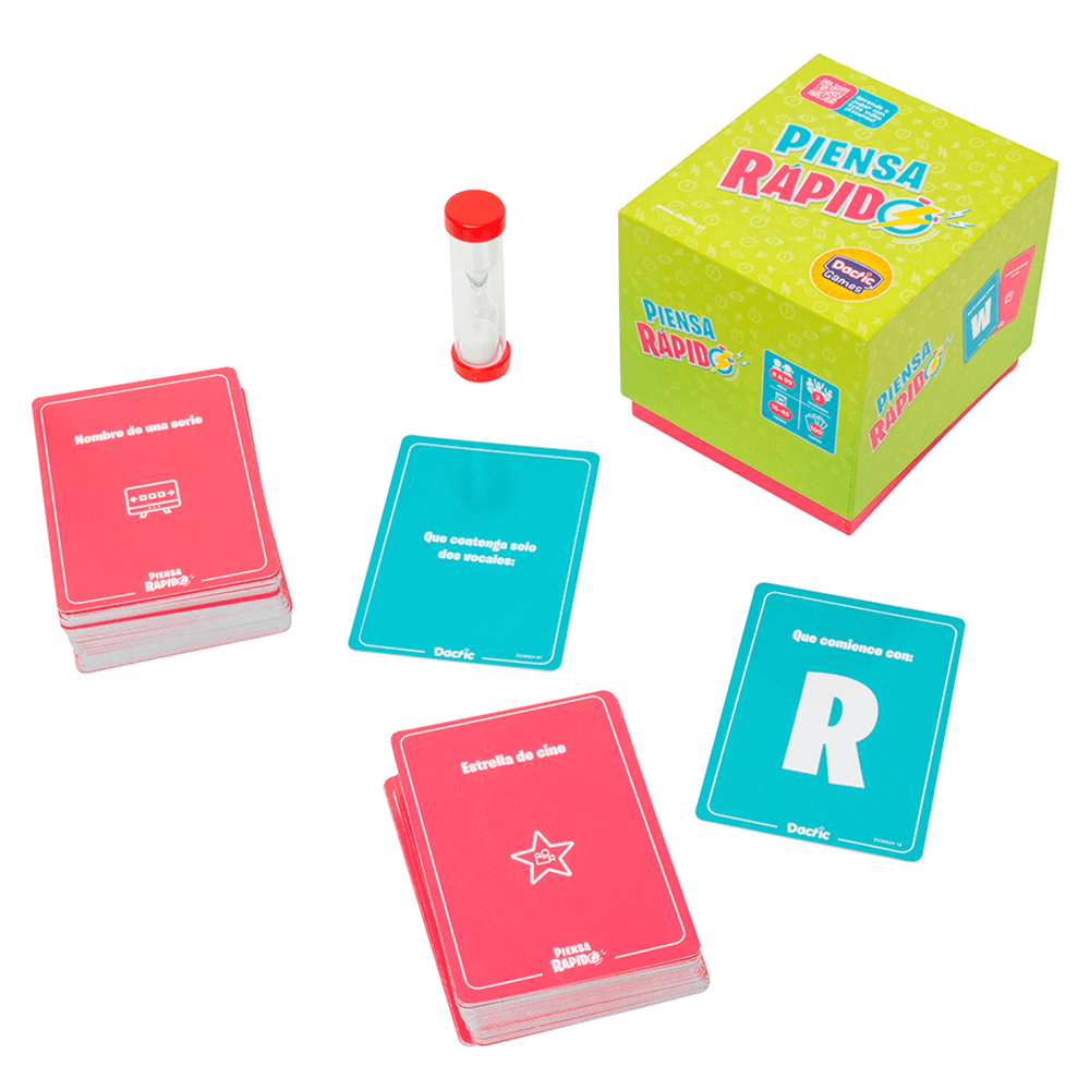 Juego de Mesa Piensa Rapido Dactic