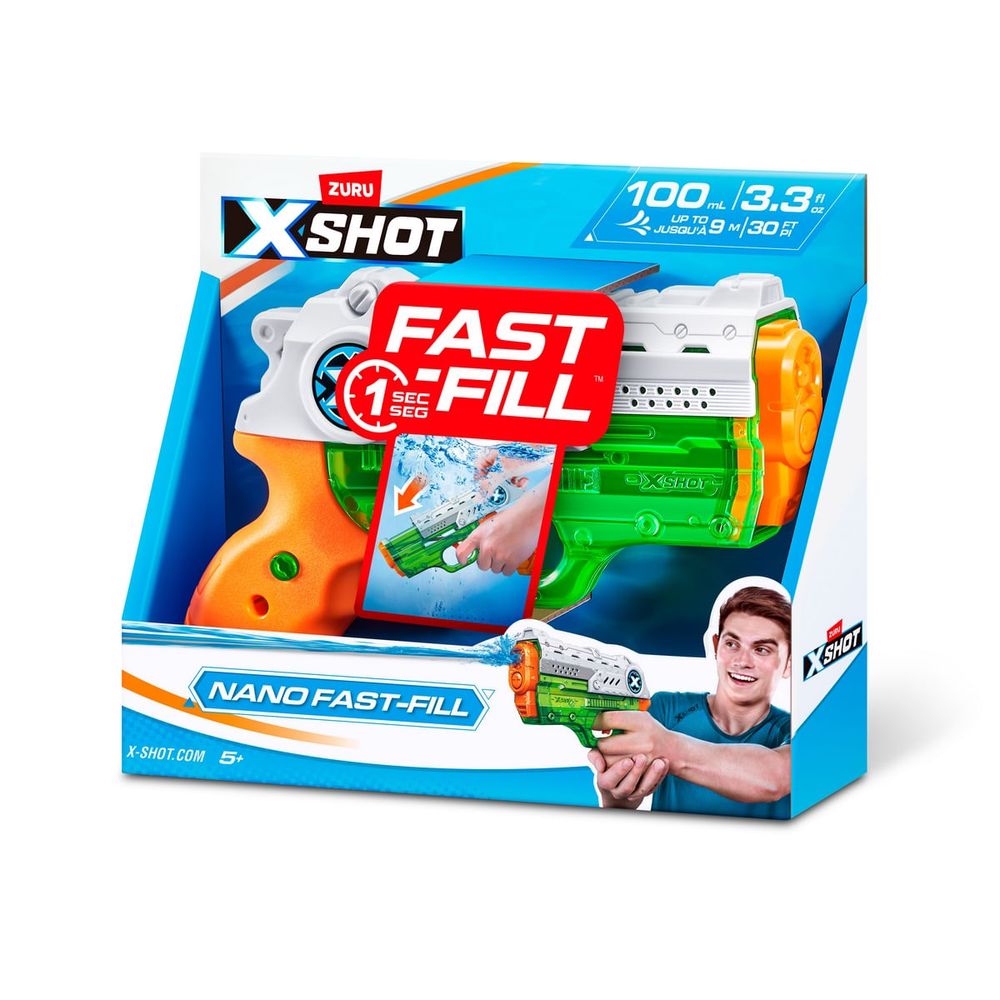 Lanza Agua Nano De 100 Ml Fill X-Shot