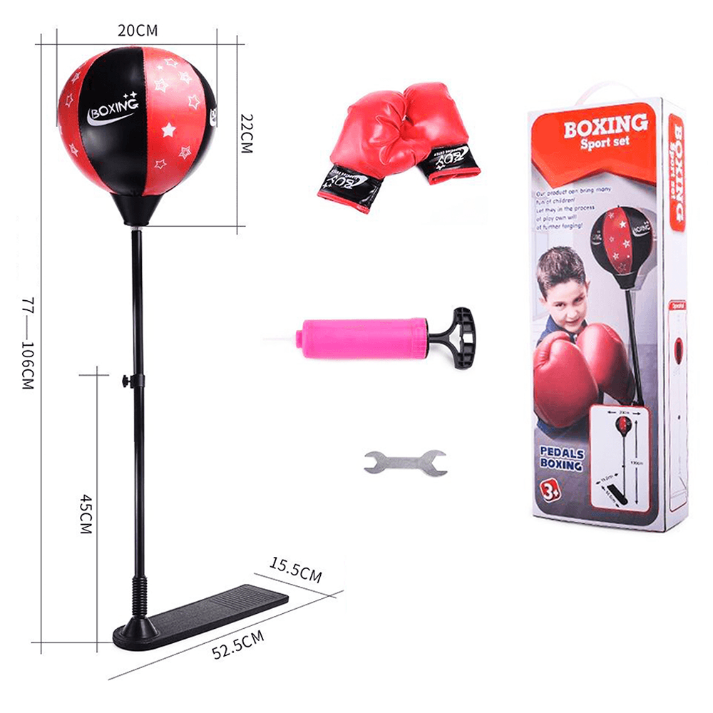 Set Boxing Con Base Nobel Toys