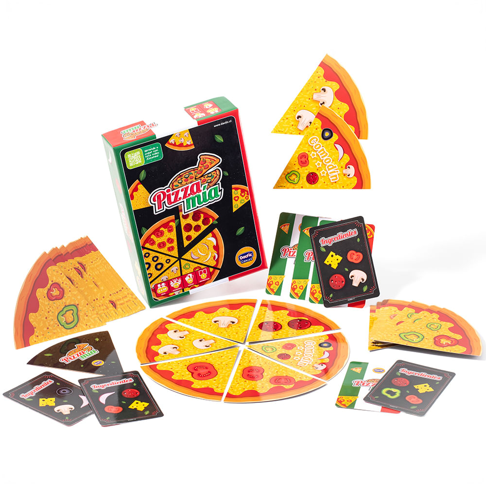 Juego De Mesa Pizza Mía Dactic