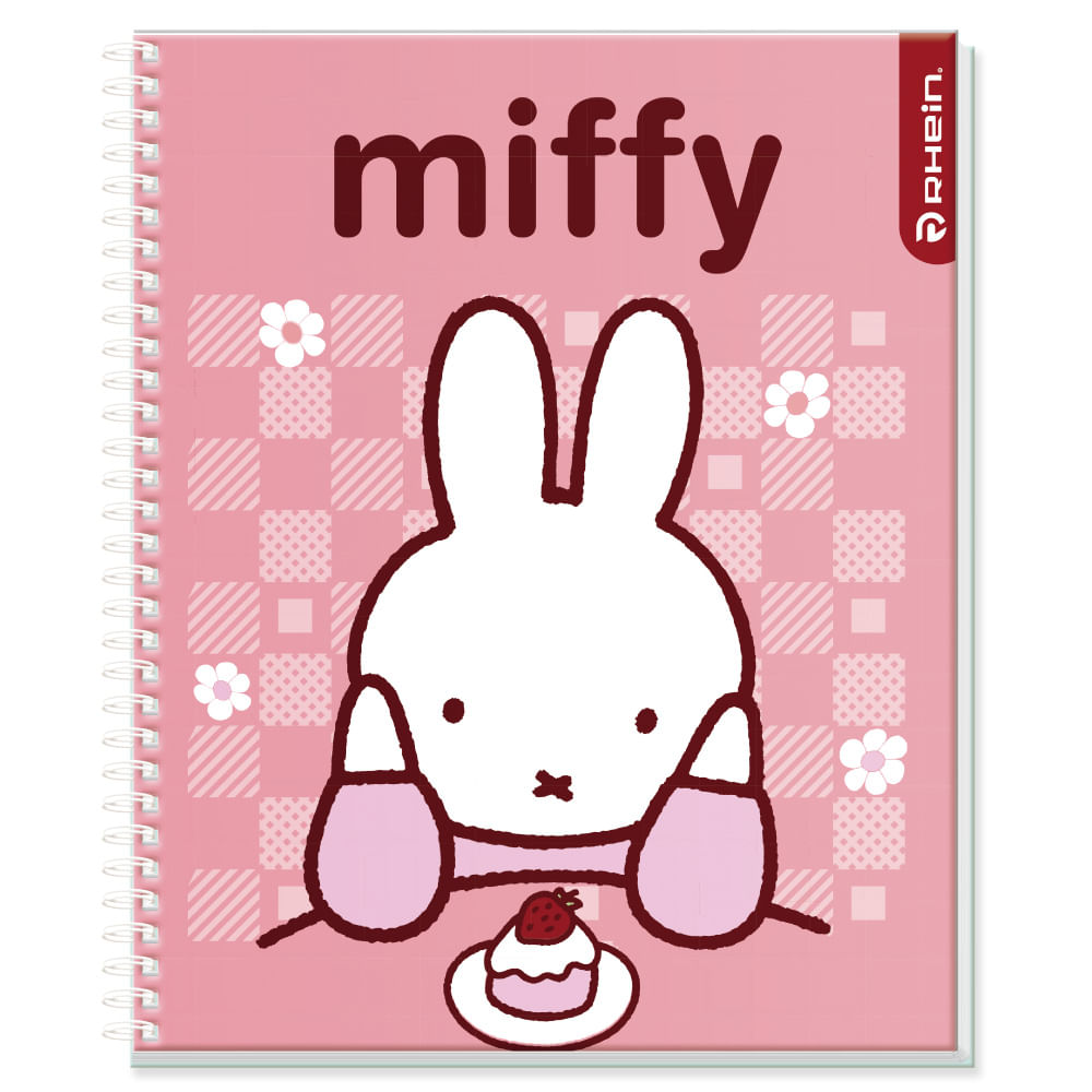 Cuaderno Universitario Miffy 100 Hojas 7 Mm Rhein