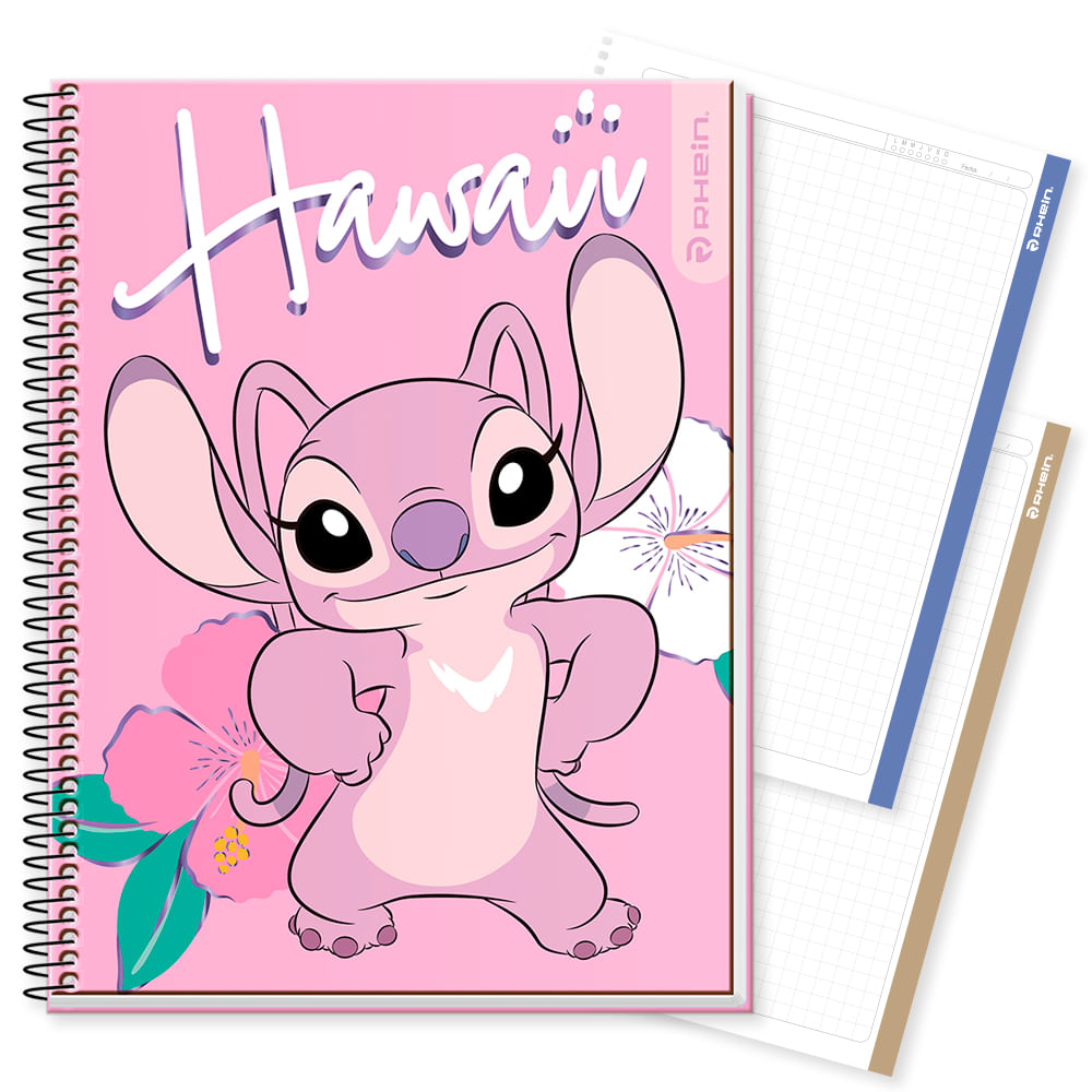Cuaderno Especial Carta Stitch Hawaii 120 Hojas 7 Mm Diseño 2 Rhein