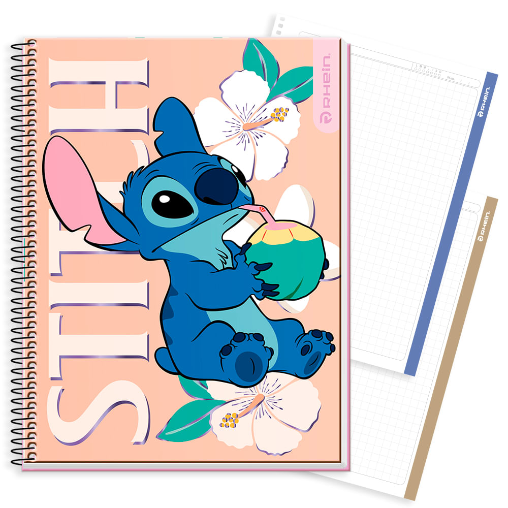 Cuaderno Especial Carta Stitch Hawaii 120 Hojas 7 Mm Diseño 3 Rhein