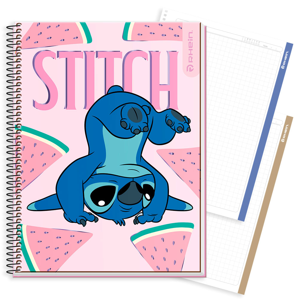 Cuaderno Especial Carta Stitch Hawaii 120 Hojas 7 Mm Diseño 4 Rhein