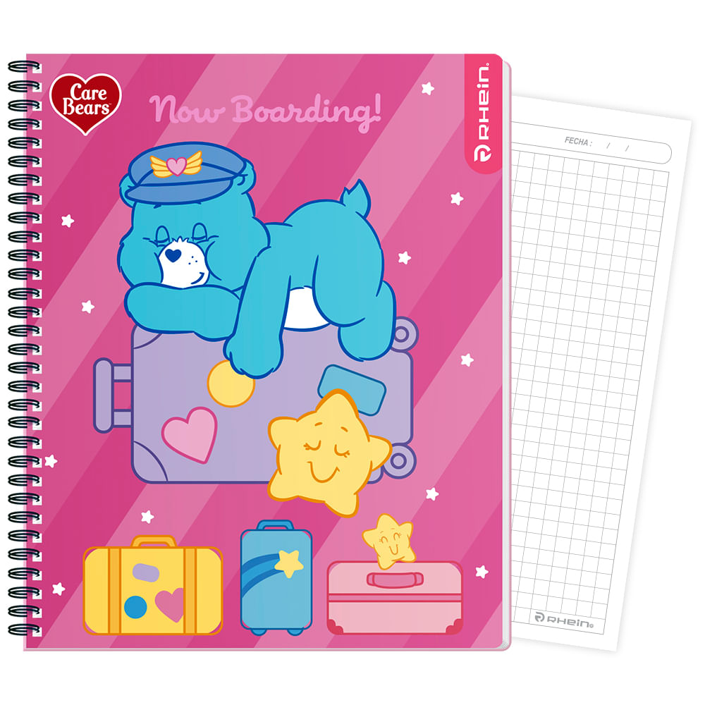 Cuaderno Universitario Care Bears 100 Hojas 7 Mm Diseño 1 Rhein