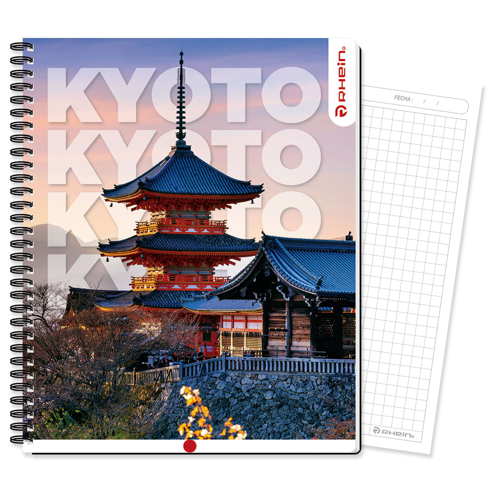 Cuaderno Universitario Travel 100 Hojas 7 Mm Diseño 3 Rhein