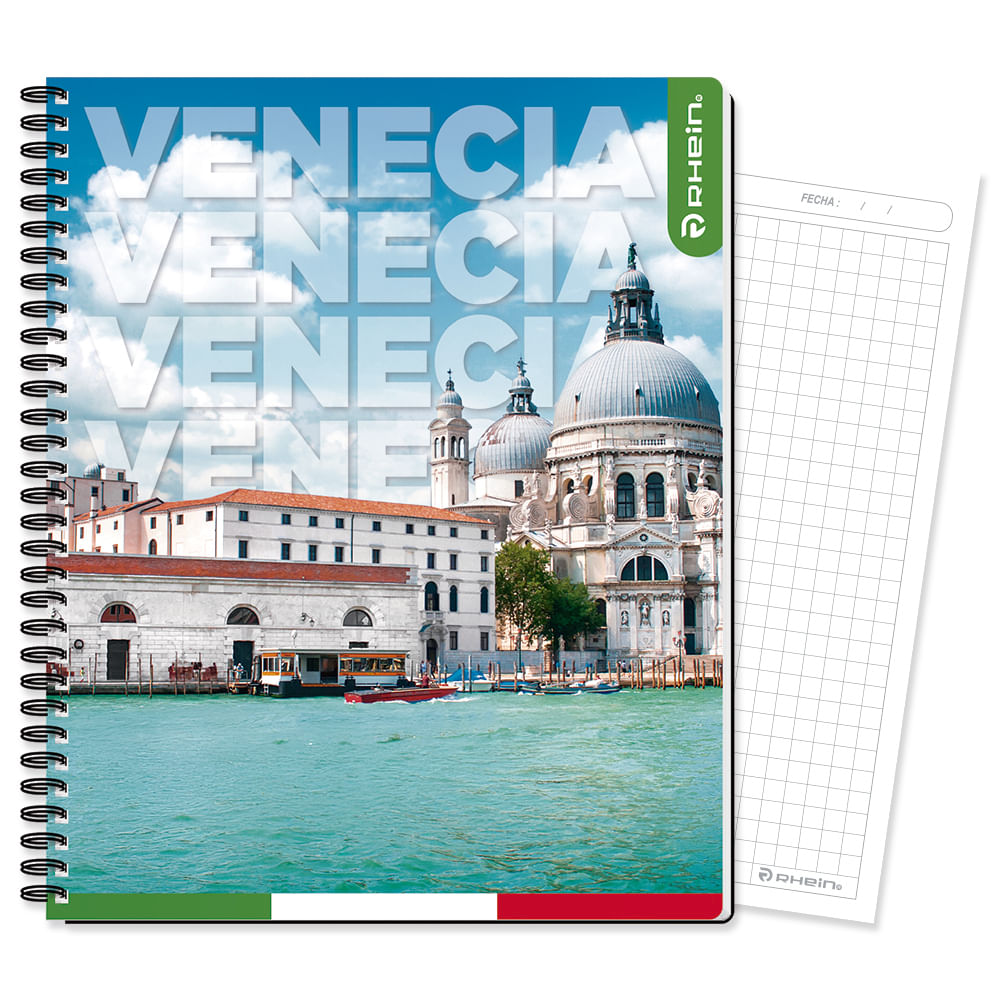 Cuaderno Universitario Travel 100 Hojas 7 Mm Diseño 4 Rhein