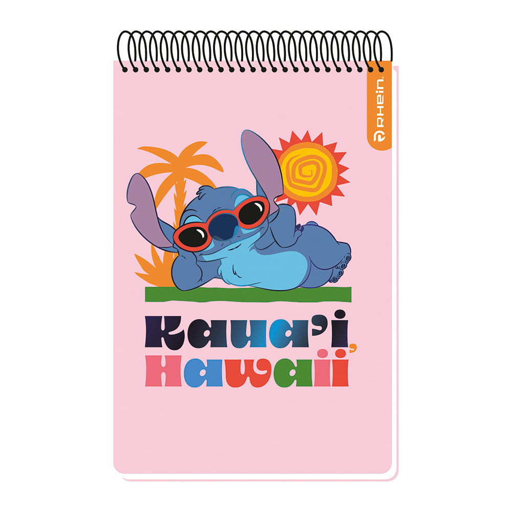 Croquera Oficio Stitch 21 x 32 Cm Diseño 1 Rhein