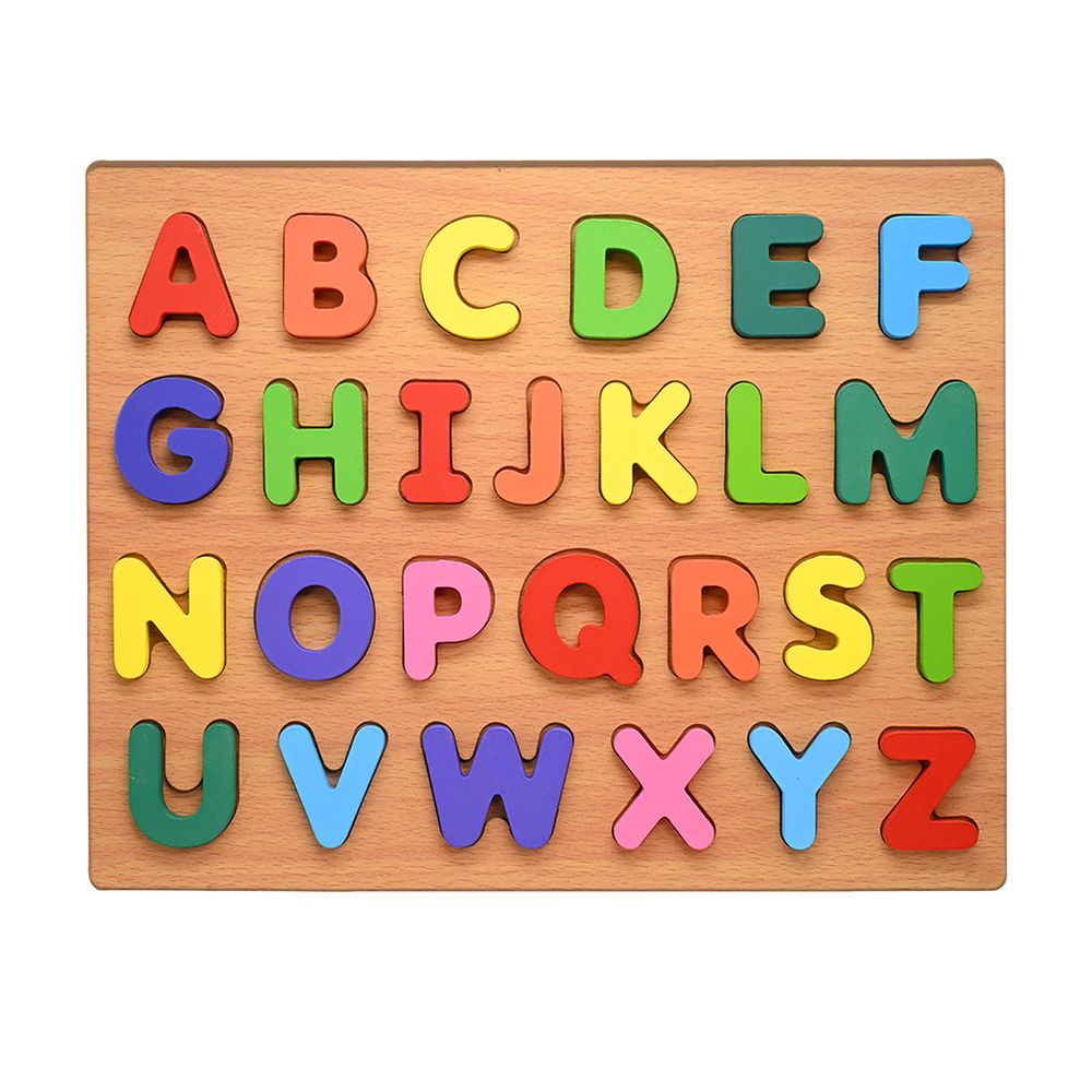 Letras De Encaje Madera 30 x 23 Cms Nobel Toys