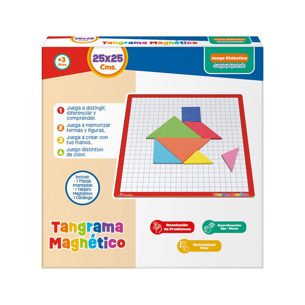 Tangram Magnetico 25 x 25 Cms Nobel Toys