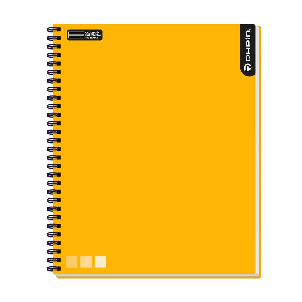 Cuaderno Universitario One Color Caligrafia Horizontal 100 Hojas Rhein