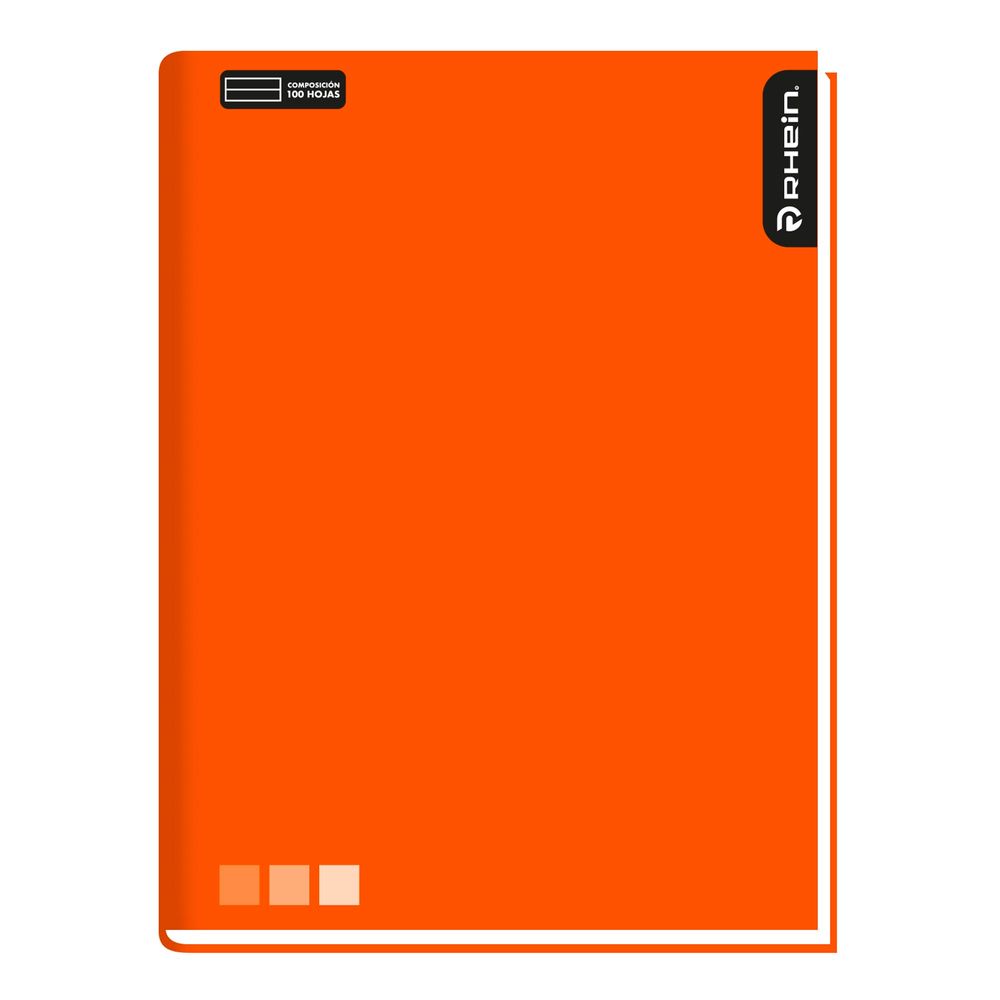 Cuaderno College Liso One Color Composicion 100 Hojas Rhein