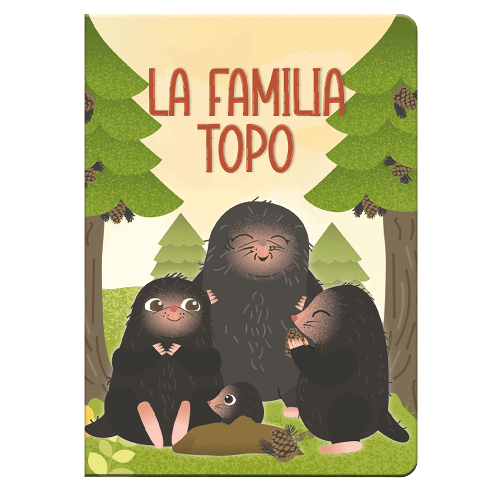 Libro De Cuentos No Tradicionales 8 Paginas La Familia Topo Art & Craft