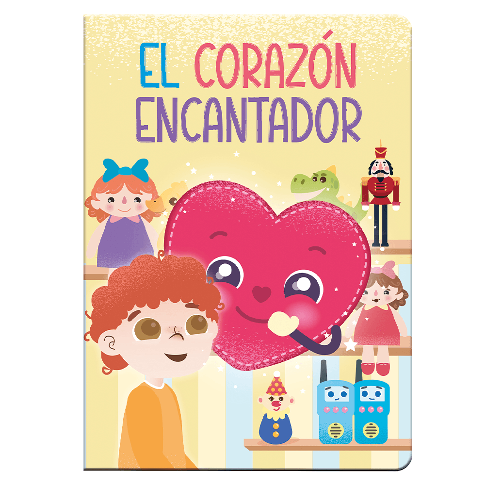 Libro De Cuento No Tradicionales 10 Paginas El Corazon Encantador Art & Craft