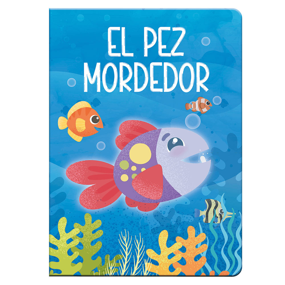 Libro De Cuento No Tradicionales 10 Paginas El Pez Mordedor Art & Craft
