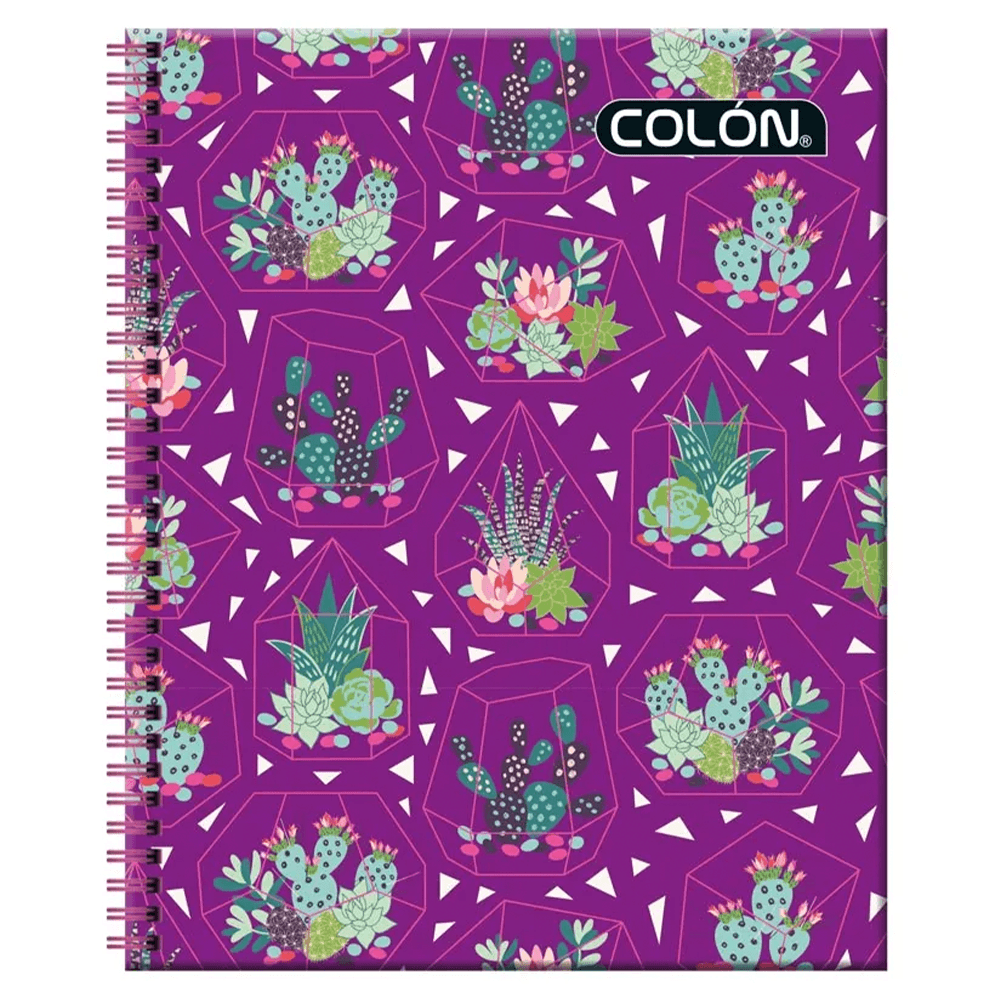 Cuaderno Universitario Femenina  100 Hojas 7 Mm Colon