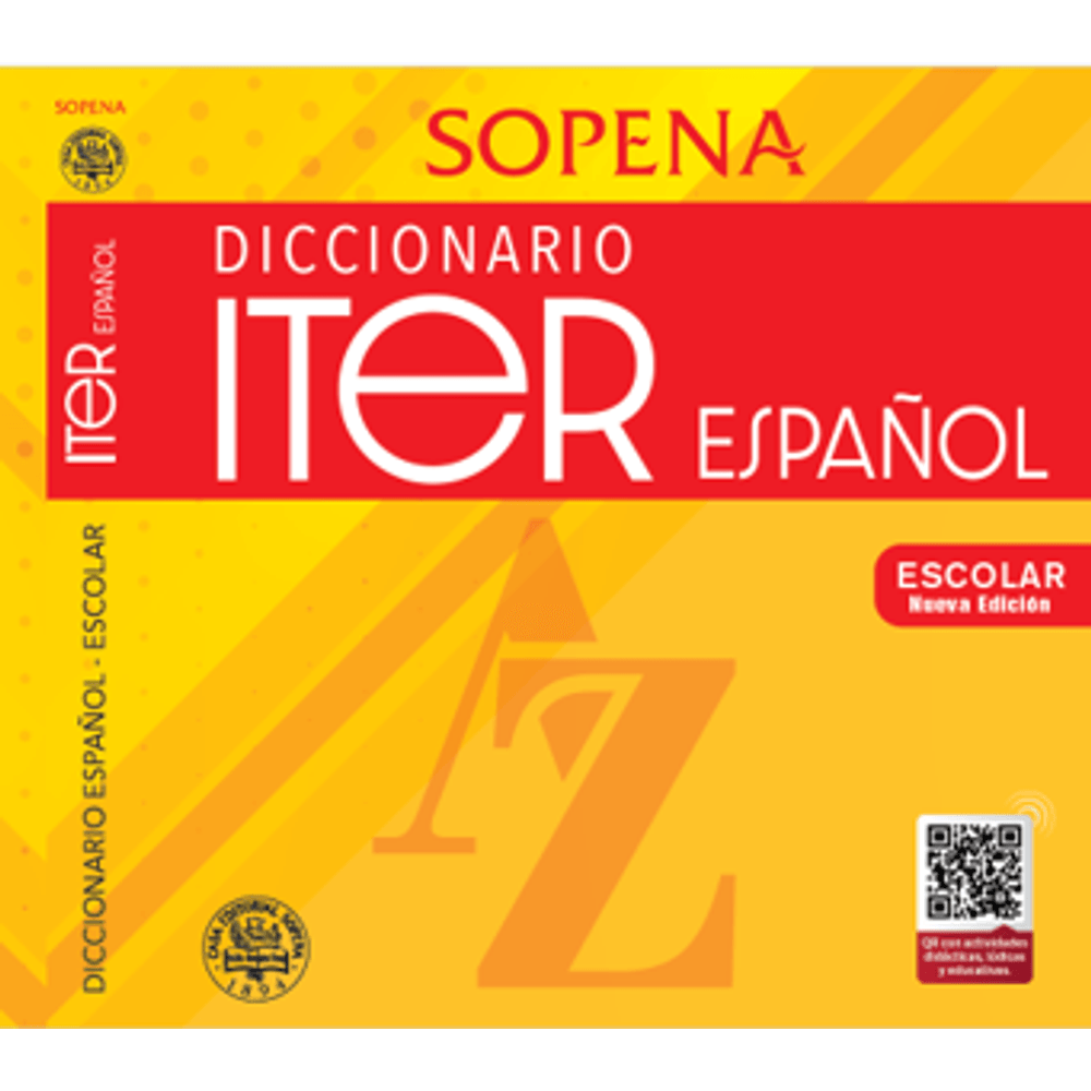 Diccionario Iter Ilustrado La Lengua Española Sopena