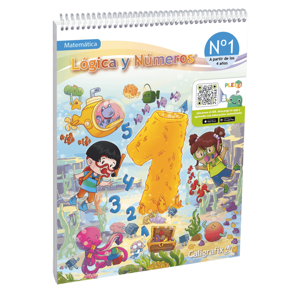 Libro Logica Y Numeros Numero 1 Caligrafix