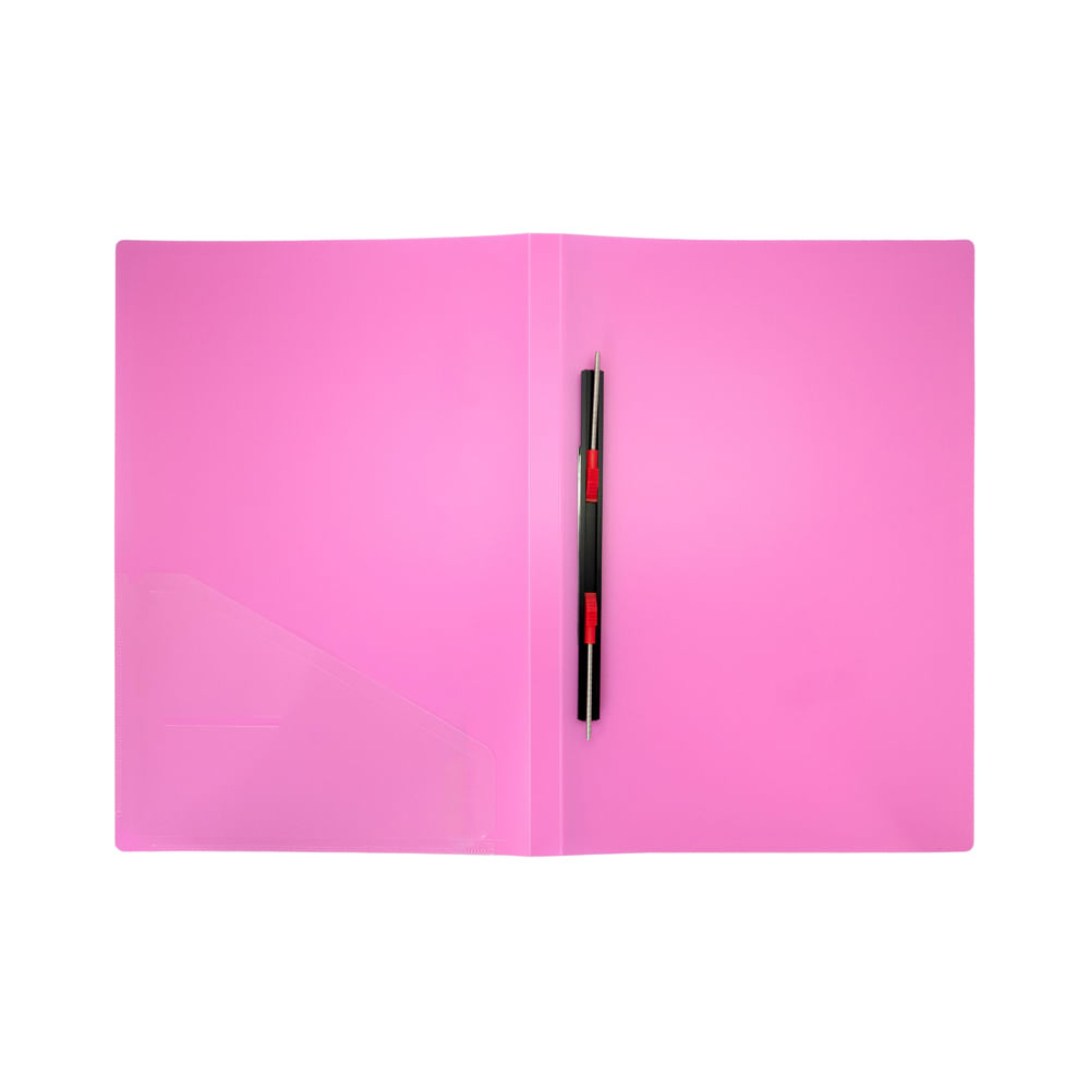 Carpeta Plastica Con Gusano Oficio Datafile Rosada Rhein