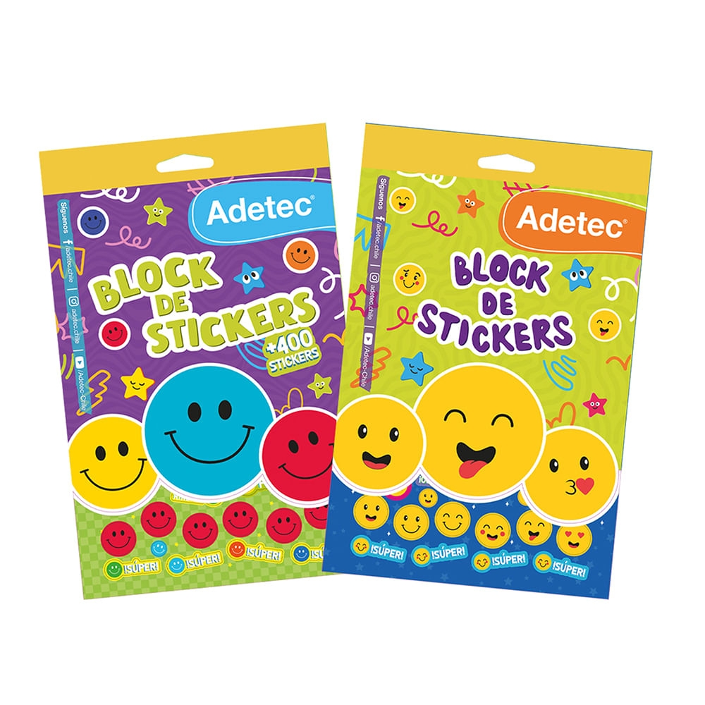 Stickers  Figuras Motivacionales Autoadhesivas  Adetec