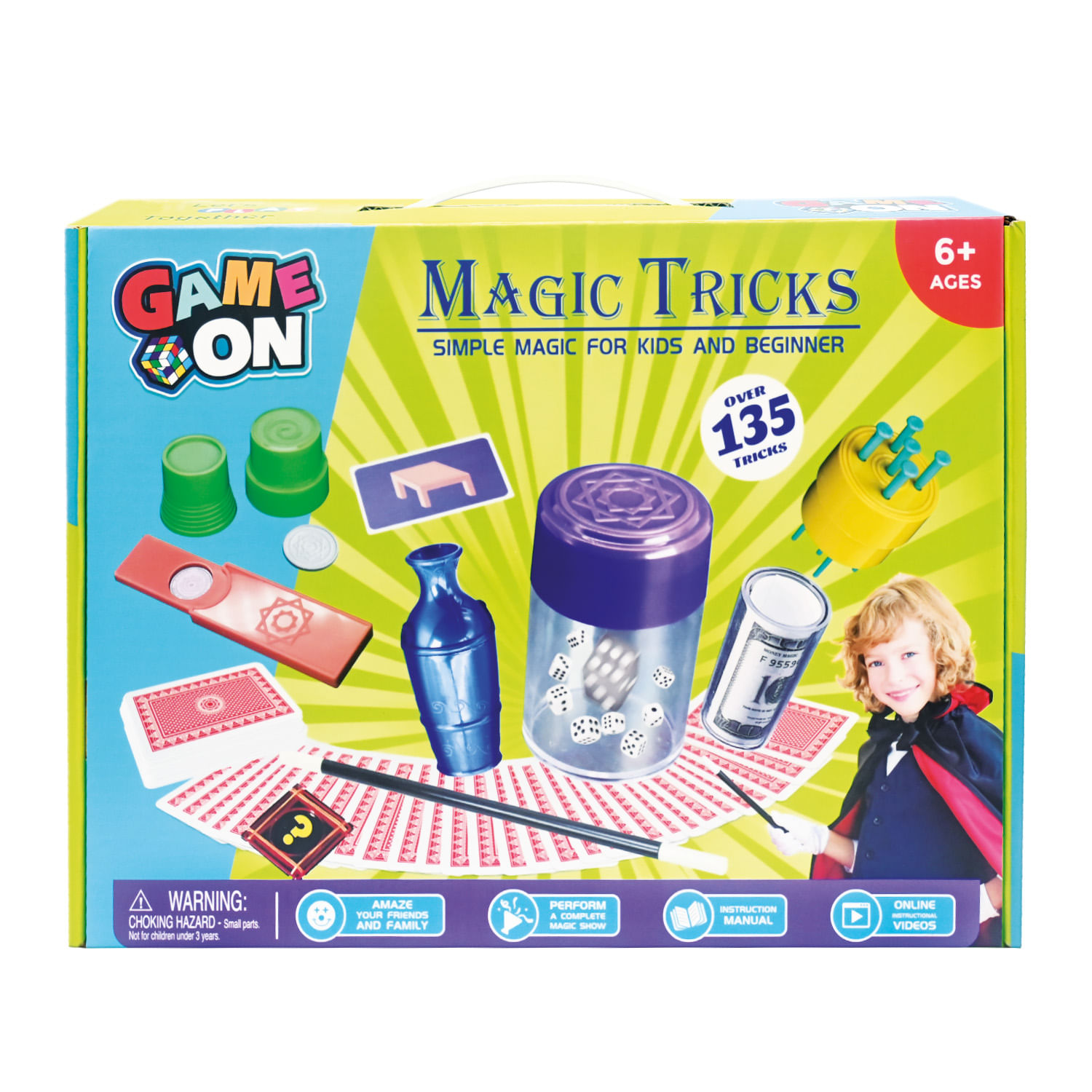 Set De Juegos De Magia 135 Trucos Pronobel