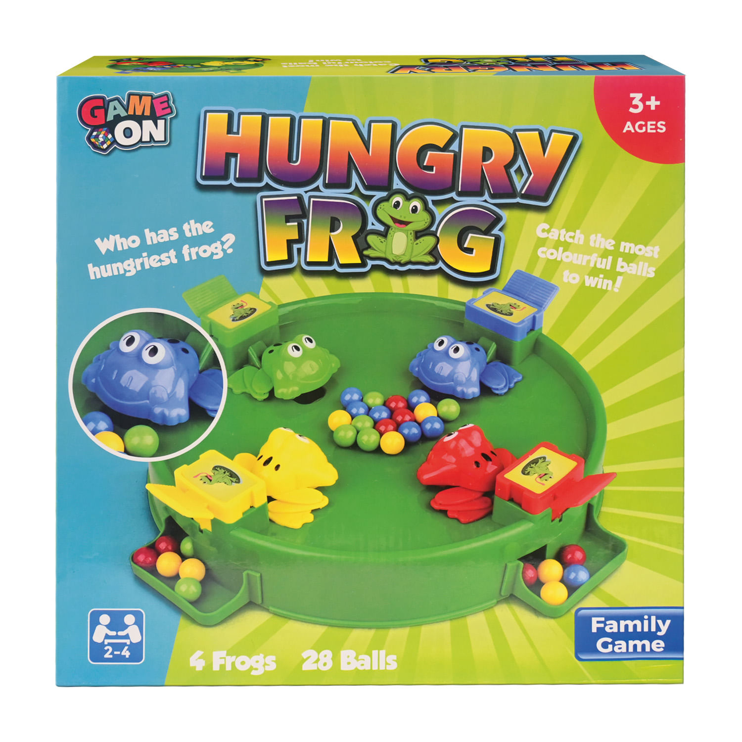 Juego Ranas Atrapas Pelotas Pronobel