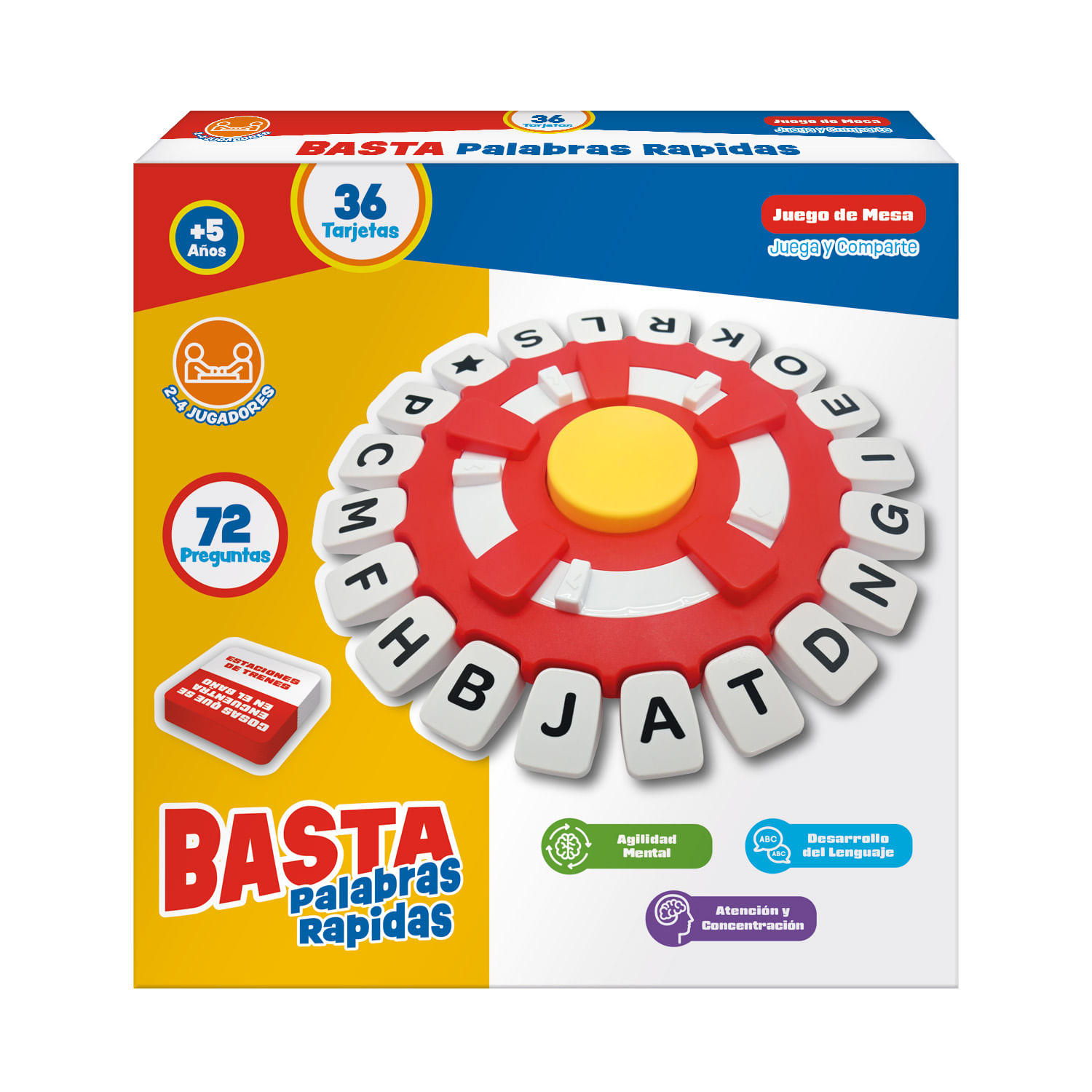Juego De Mesa Basta Palabras Rapidas Pronobel
