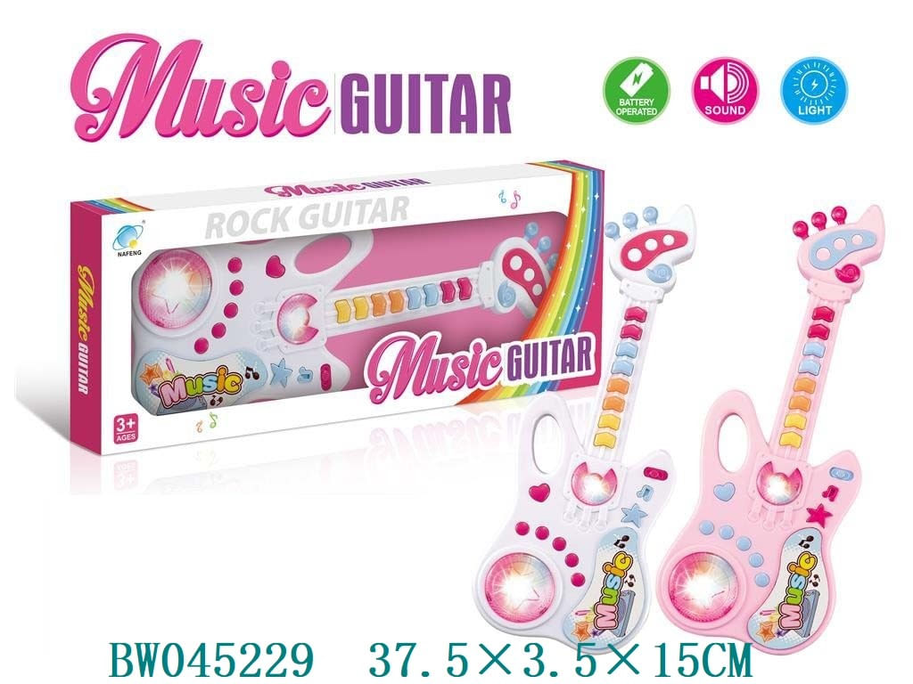 Guitarra Musical Con Luz Y Sonido Nobel Toys